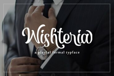 Wishteria Scrip Font