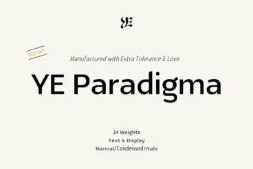 YE Paradigma Font