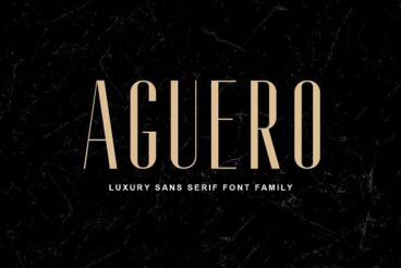 Aguero Sans - Font Family