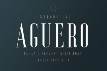 Aguero Serif Font Family