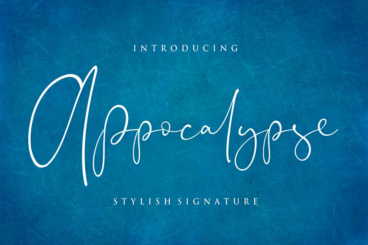 Appocalypse Signature Font