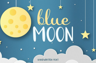 Blue Moon Script Font