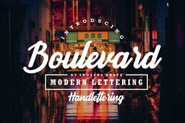 Boulevard - Modern Lettering