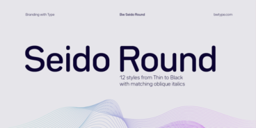 Bw Seido Round Font