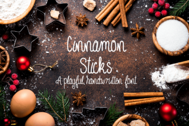 Cinnamon Sticks Font