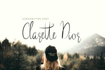 Clarette Dior - Handwritten Font