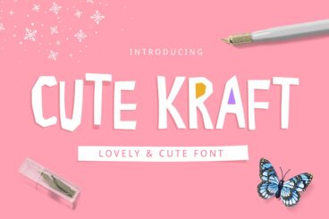 Cute Kraft Fonts
