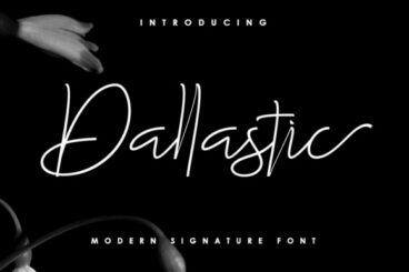 Dallastic Script Font