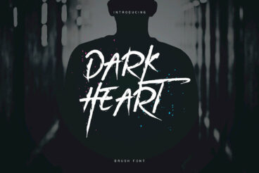 DarkHeart Script Font