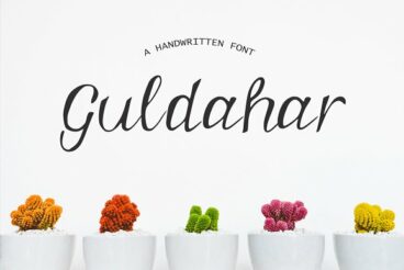 Guldahar Handwritten Font