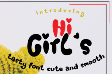 Hi Girl’s Font