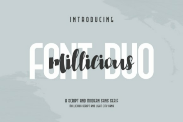 Millicious Font Duo
