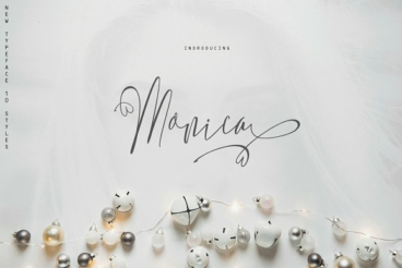 Monica- 10 Elegant Font