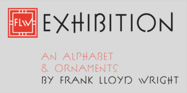 P22 FLW Exhibition Font Family