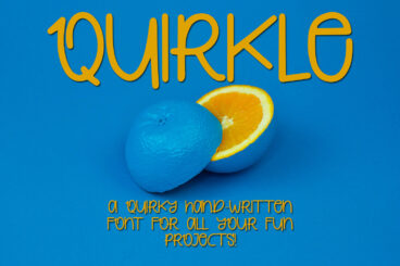 Quirkle - A Hand-Written Quirky FontRegular Font