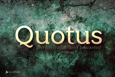 Quotus Slab Bracketed 8 Fonts