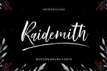 Raidemith Script Font