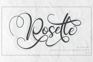 Rosette Script Font