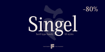 Singel Font Family