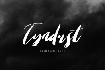 Tyndust Script Font