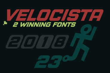 Velocista Display -2 fonts
