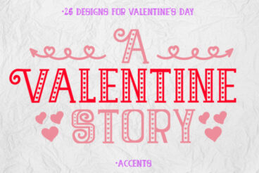 A Valentine Story Font