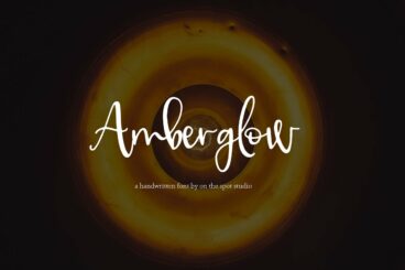 Amberglow Font