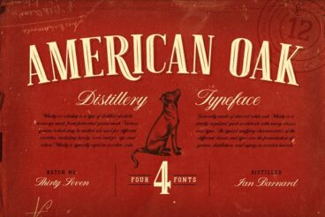 American Oak Serif Font