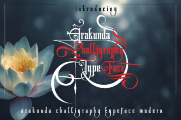 Arakunda Challiraphy Other Font