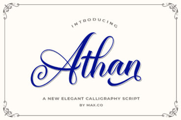 Athan Script Font