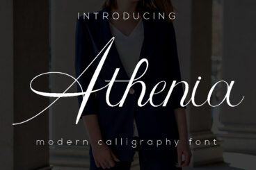 Athenia Script Font