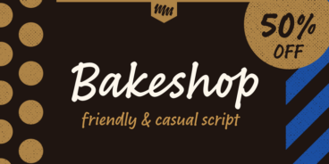 Bakeshop Font Family