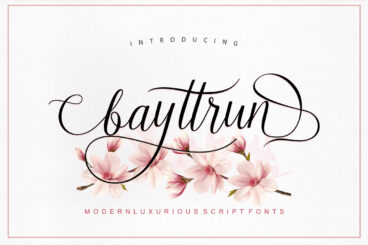 Bayttrun Script Font