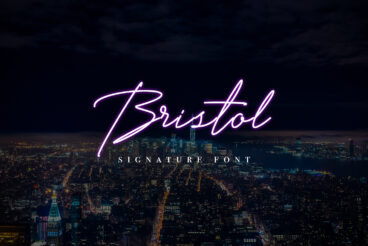 Bristol Signature Font