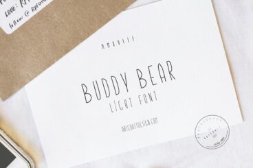 Buddy Bear Font