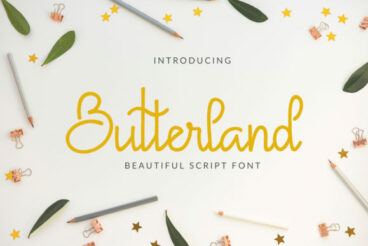 Butterland Font