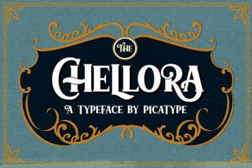 Chellora Typeface Font