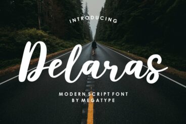 Delaras Script Font