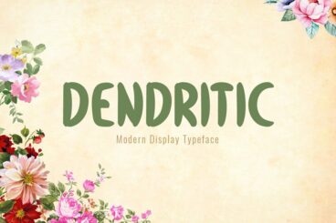 Dendritic Typeface Font