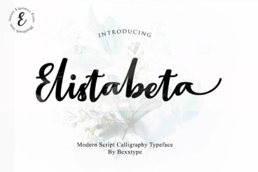 Elistabeta luxury ligature Font