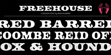 Freehouse Font Family