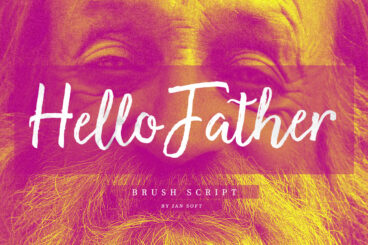 Hello Father Script Font