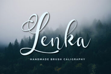 Lenka Brush CaligraphyScript Font