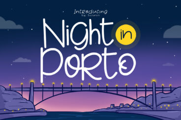 Night in Porto Other Font