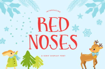 Red Noses Font