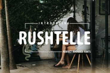 Rushtelle Font | Perfect Rounded