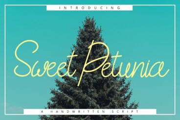 Sweet Petunia Handwirtten Script