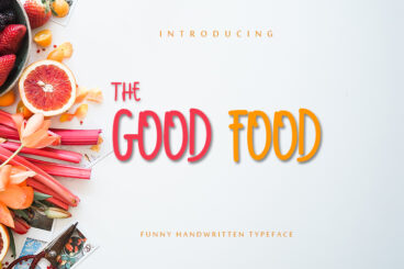 THE GOOD FOOD Script Font