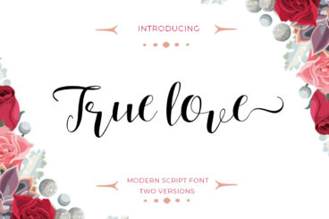 True love Script Font