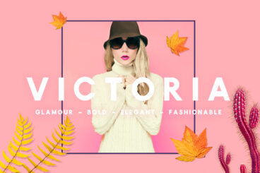 Victoria - Glamour, Elegant Headline